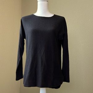 INC black sweater top